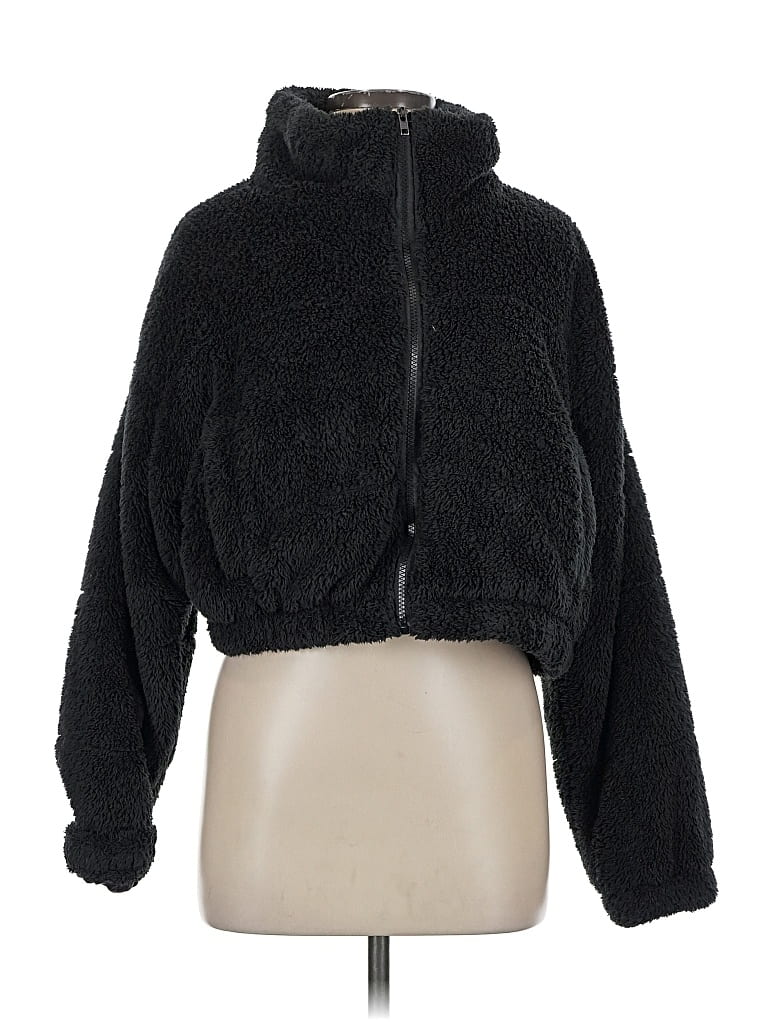 Pre-owned J.ing Faux Fur Jacket In Black