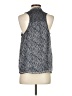 Lucky Brand Blue Sleeveless Blouse Size S - photo 2