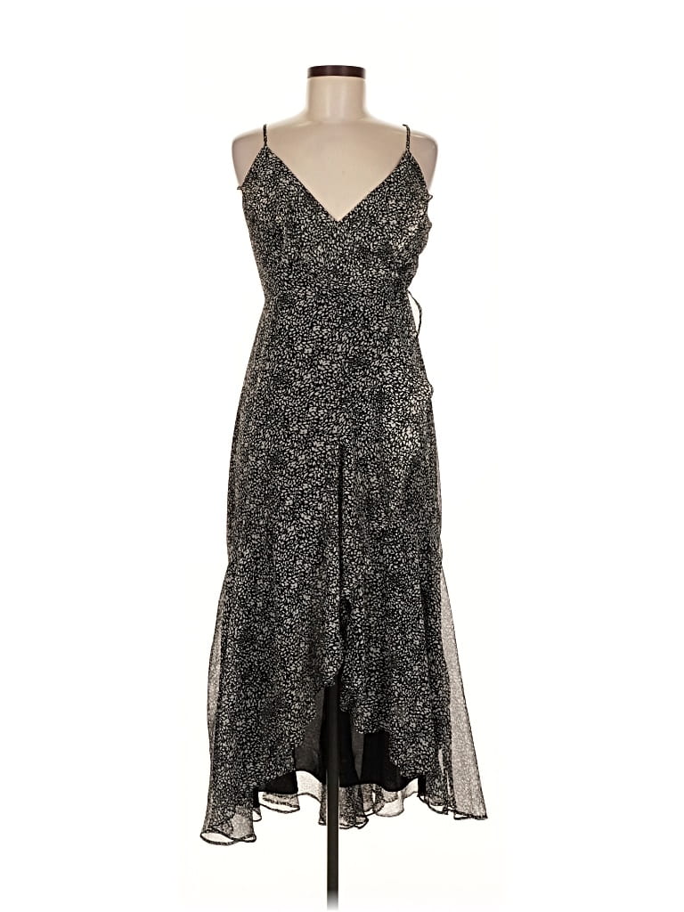 Pre-owned Express Cocktail Dress In Gray