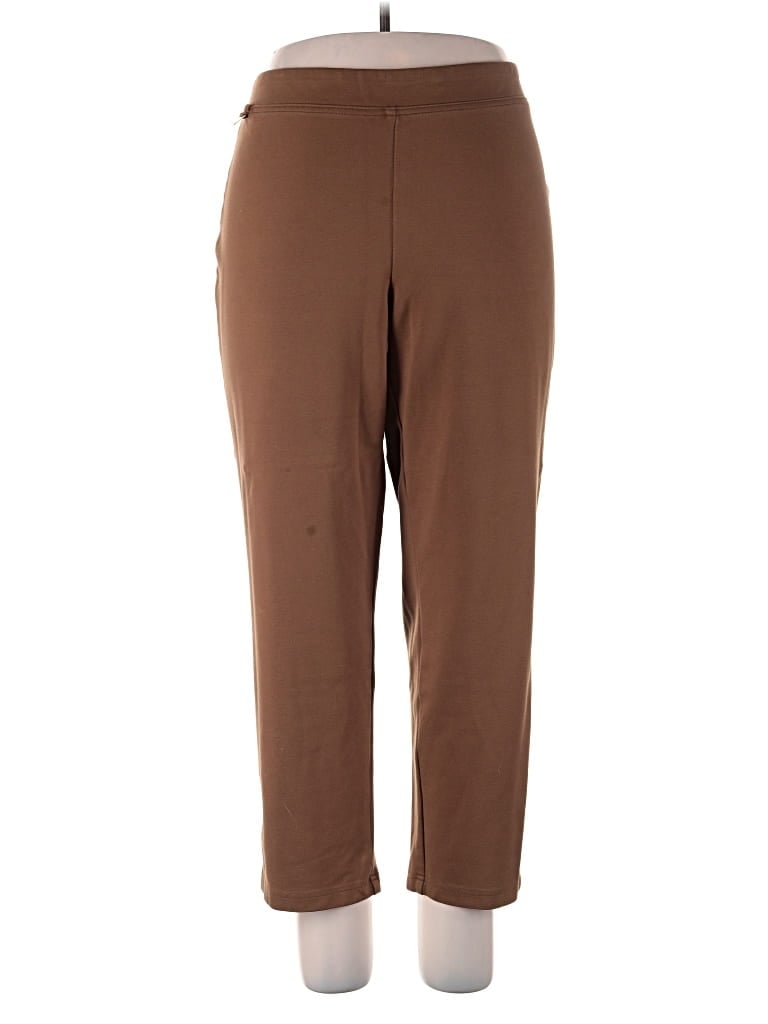 Pre-owned Zac & Rachel Casual Pants In Brown