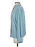 BCBGMAXAZRIA 100% Polyester Solid Teal Long Sleeve Blouse Size S - photo 5