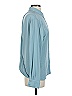 BCBGMAXAZRIA 100% Polyester Solid Teal Long Sleeve Blouse Size S - photo 4
