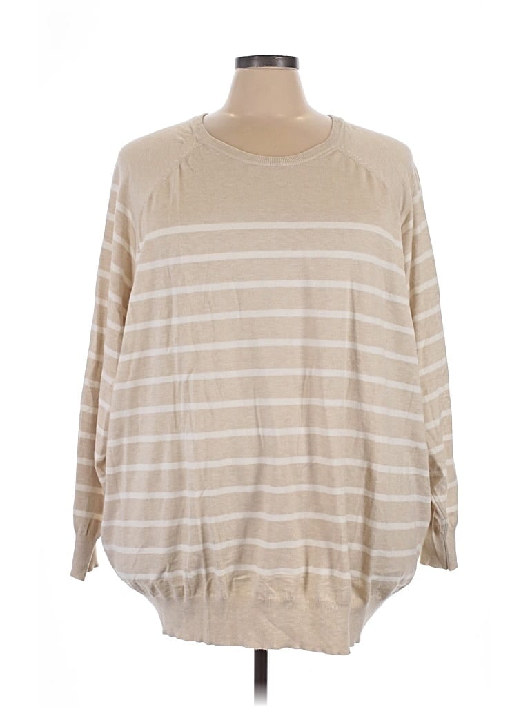 Pre-owned Torrid Pullover Sweater In Brown