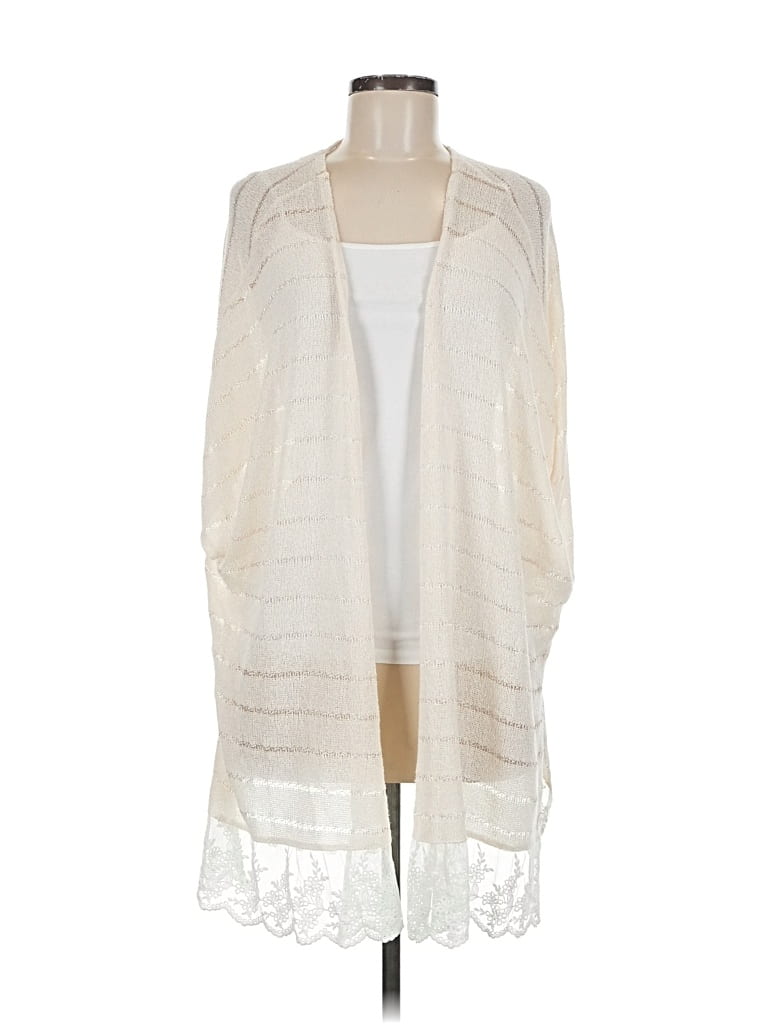 Pre-owned Staccato Kimono In White