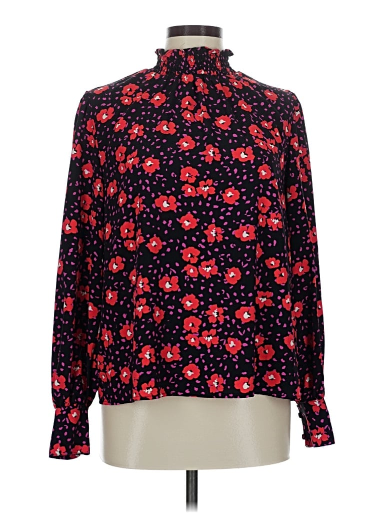 Pre-owned Sanctuary Long Sleeve Blouse In Red