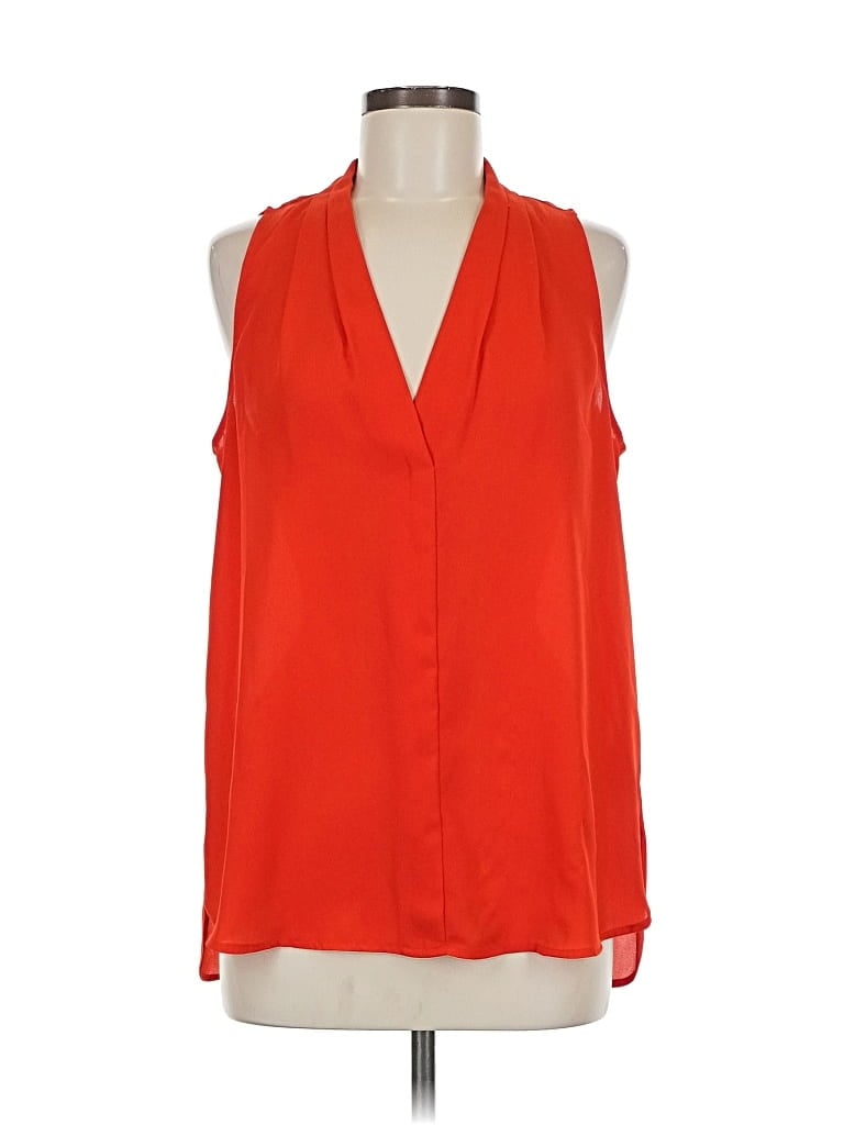 Pre-owned Vince Camuto Sleeveless Blouse In Orange