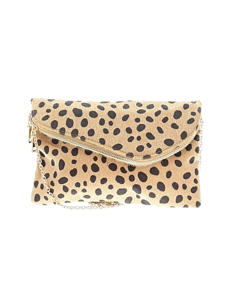 Pre-owned Unbranded Clutch In Brown