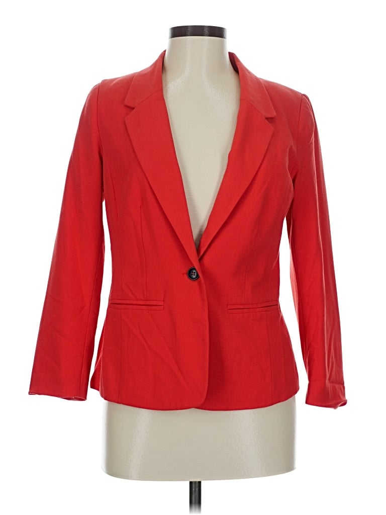 Pre-owned Kensie Blazer Jacket In Red