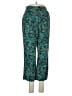 Versailles Paisley Teal Casual Pants Size 6 - photo 1