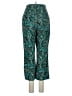 Versailles Paisley Teal Casual Pants Size 6 - photo 2