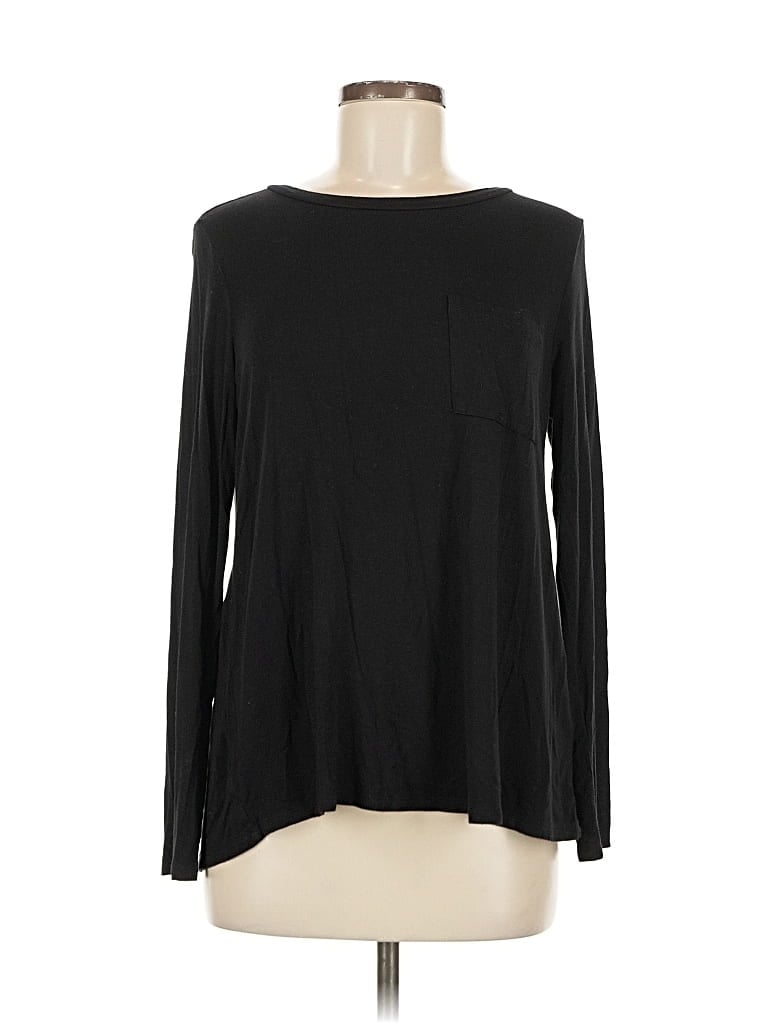 Pre-owned Abs Allen Schwartz Long Sleeve T-shirt In Black