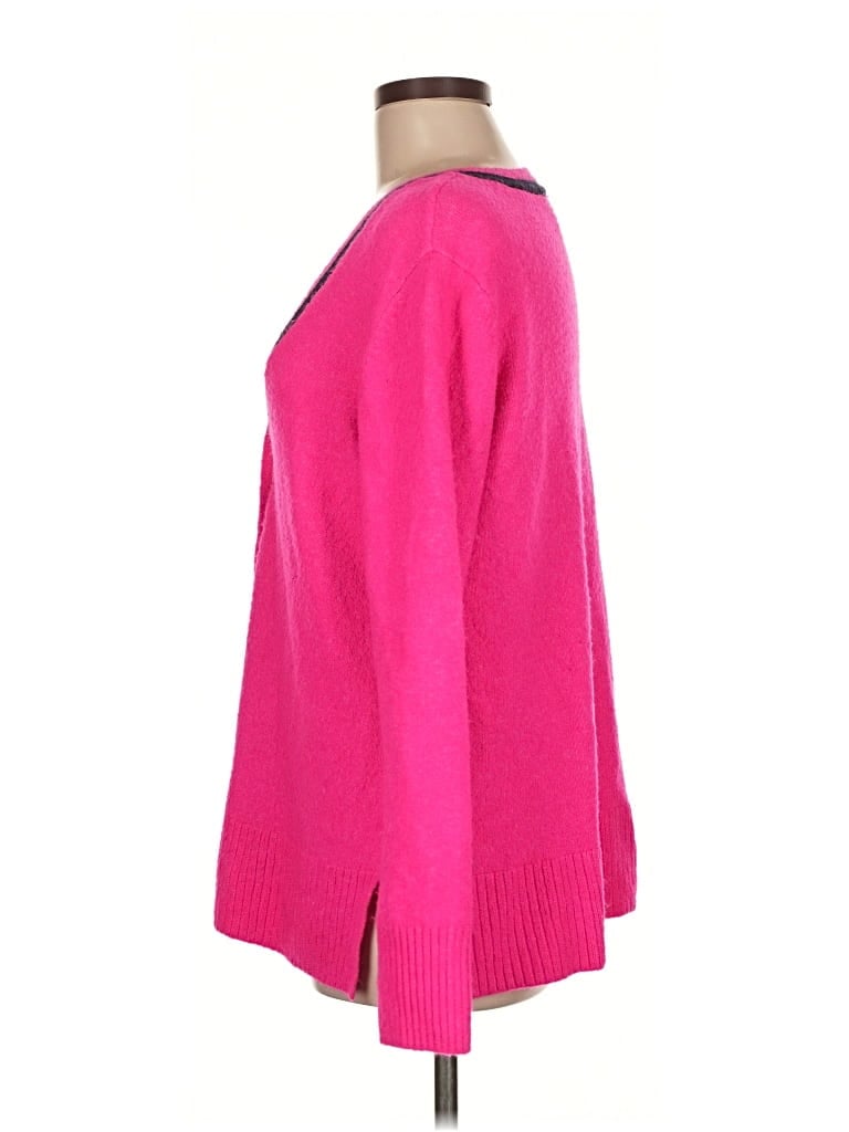 Pre-owned Crown & Ivy Cardigan Sweater In Pink