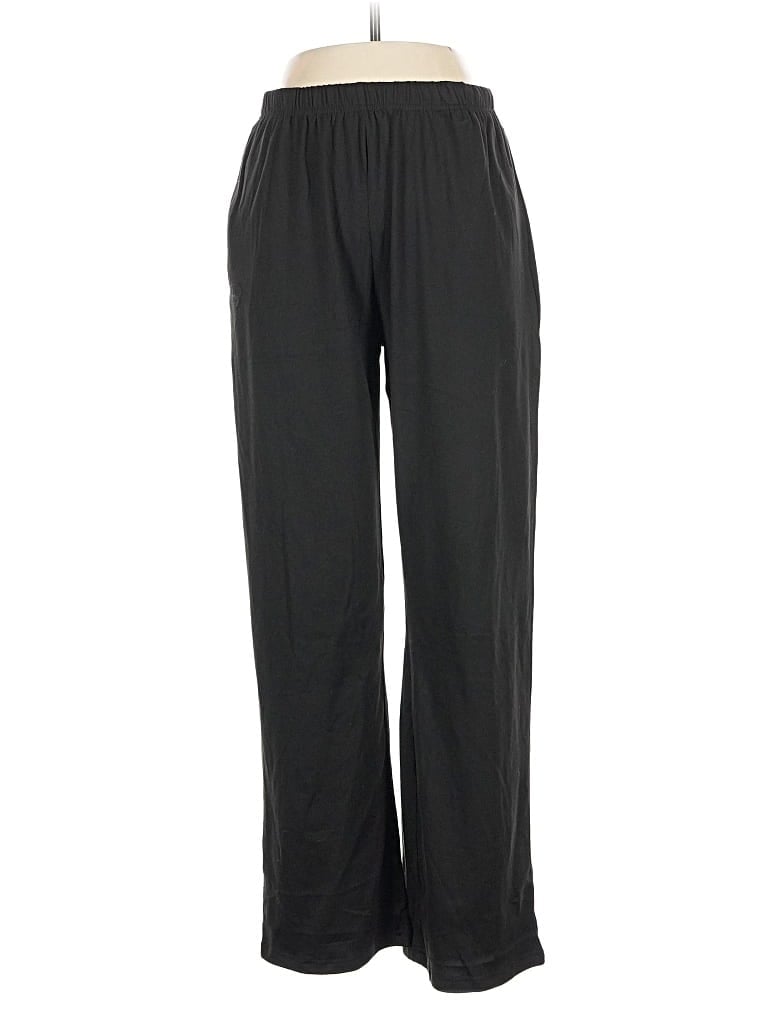 Pre-owned Ekouaer Casual Pants In Black