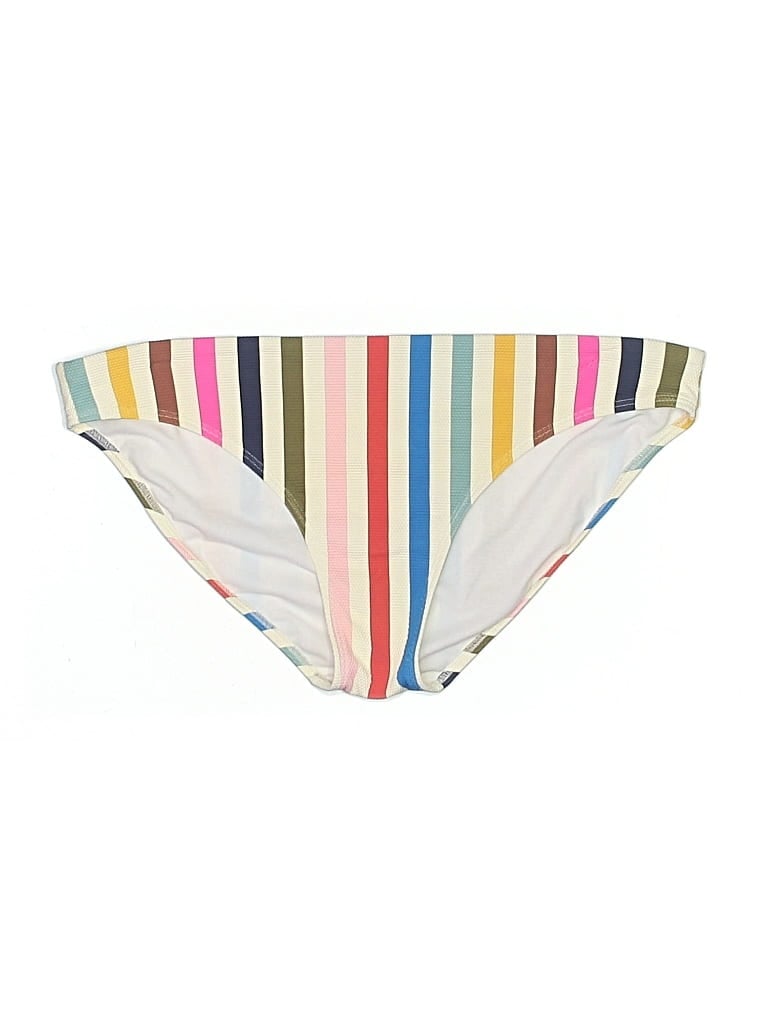 Pre-owned Boden Swimsuit Bottoms In White