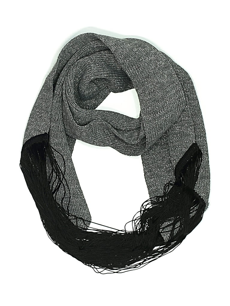 Pre-owned Collection 18 Scarf In Gray