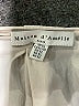 Maison d' Amelie 100% Polyester Ivory Sleeveless Blouse Size XL - photo 7
