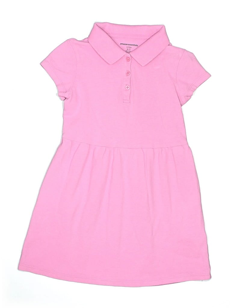 Pre-owned Amazon Essentials Kids' Dress In Pink