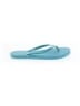 Joe Boxer Teal Blue Flip Flops Size 5 - 6 - photo 1