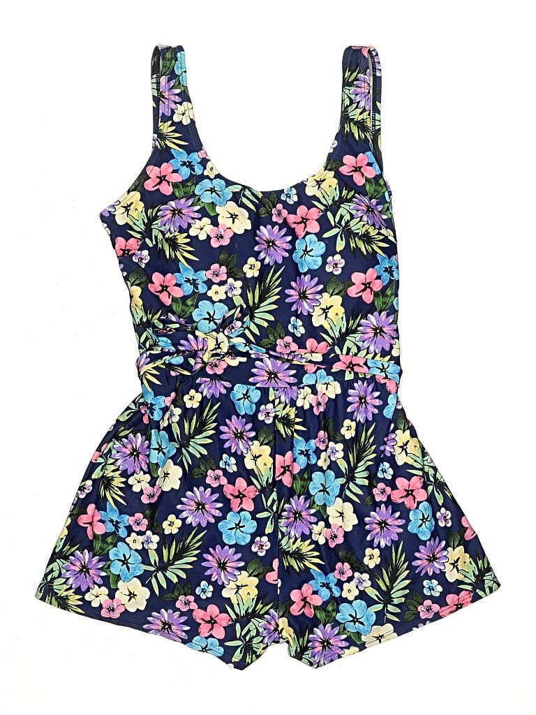 Pre-owned Blair Sleeveless Top Blue Sweetheart Neckline Tops