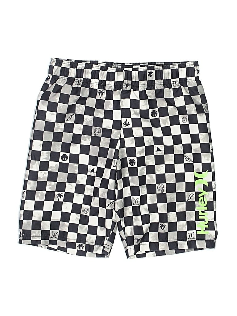 Pre-owned Hurley Kids'  Board Shorts In Black