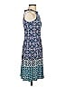 Wisp Print Blue Casual Dress Size 0 - photo 4