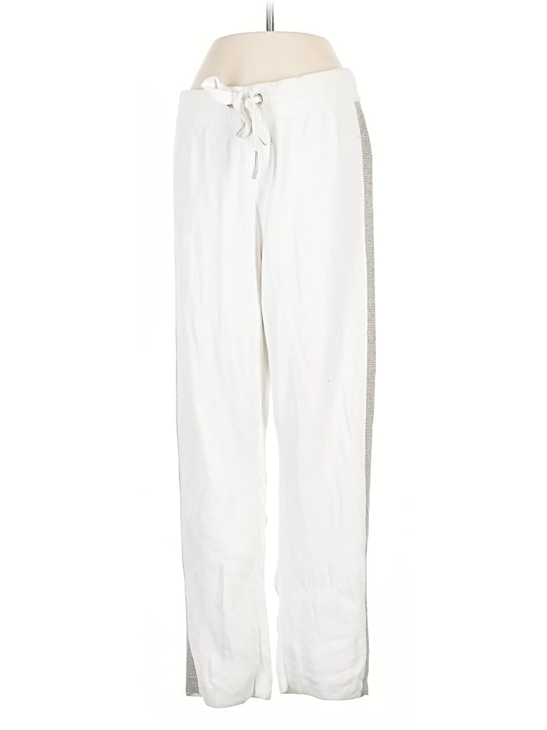 Pre-owned Zenergy By Chico's Casual Pants In White