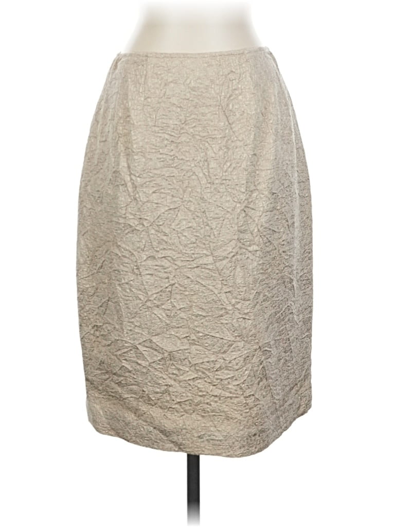 Pre-owned Teri Jon Formal Skirt In Brown