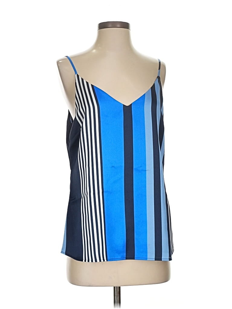 Pre-owned Banana Republic Sleeveless Blouse In Blue