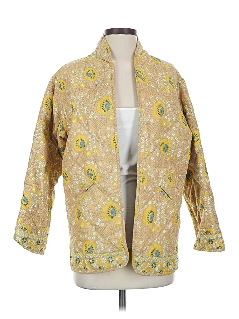 Pre-owned Natalie Martin Blazer Jacket In Gold