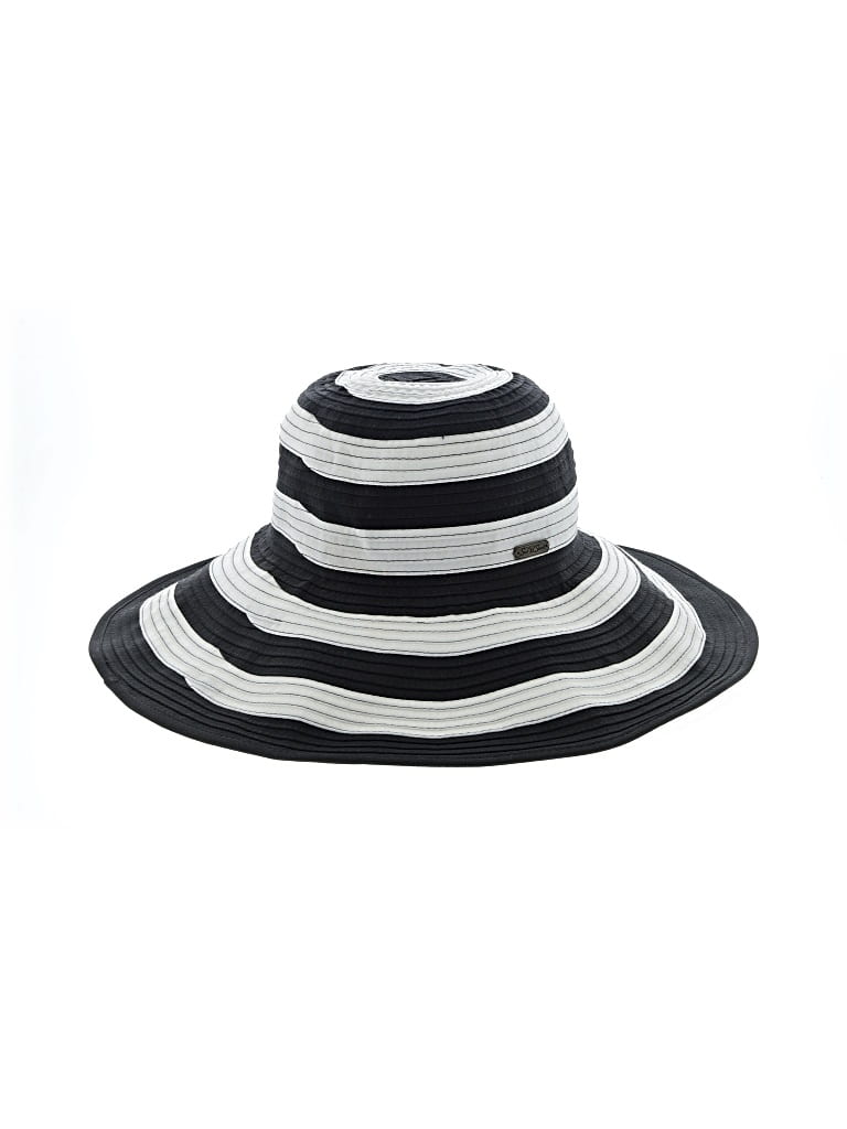 Pre-owned Sun N Sand Sun Hat In Black