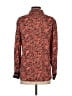 Gerard Darel Paisley Orange Long Sleeve Button-Down Shirt Size 2 (34) - photo 2