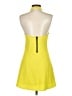 backSTAGE 100% Polyester Solid Yellow Cocktail Dress Size XS - photo 2