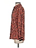 Gerard Darel Paisley Orange Long Sleeve Button-Down Shirt Size 2 (34) - photo 5