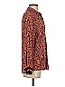 Gerard Darel Paisley Orange Long Sleeve Button-Down Shirt Size 2 (34) - photo 4