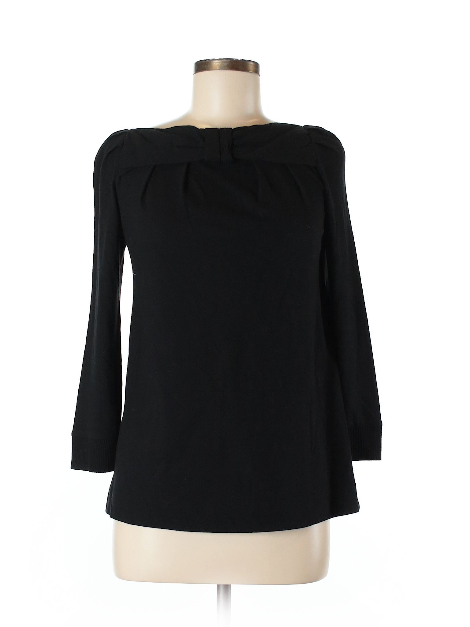 Marc by Marc Jacobs Solid Black 3/4 Sleeve Top Size M - 77% off | thredUP