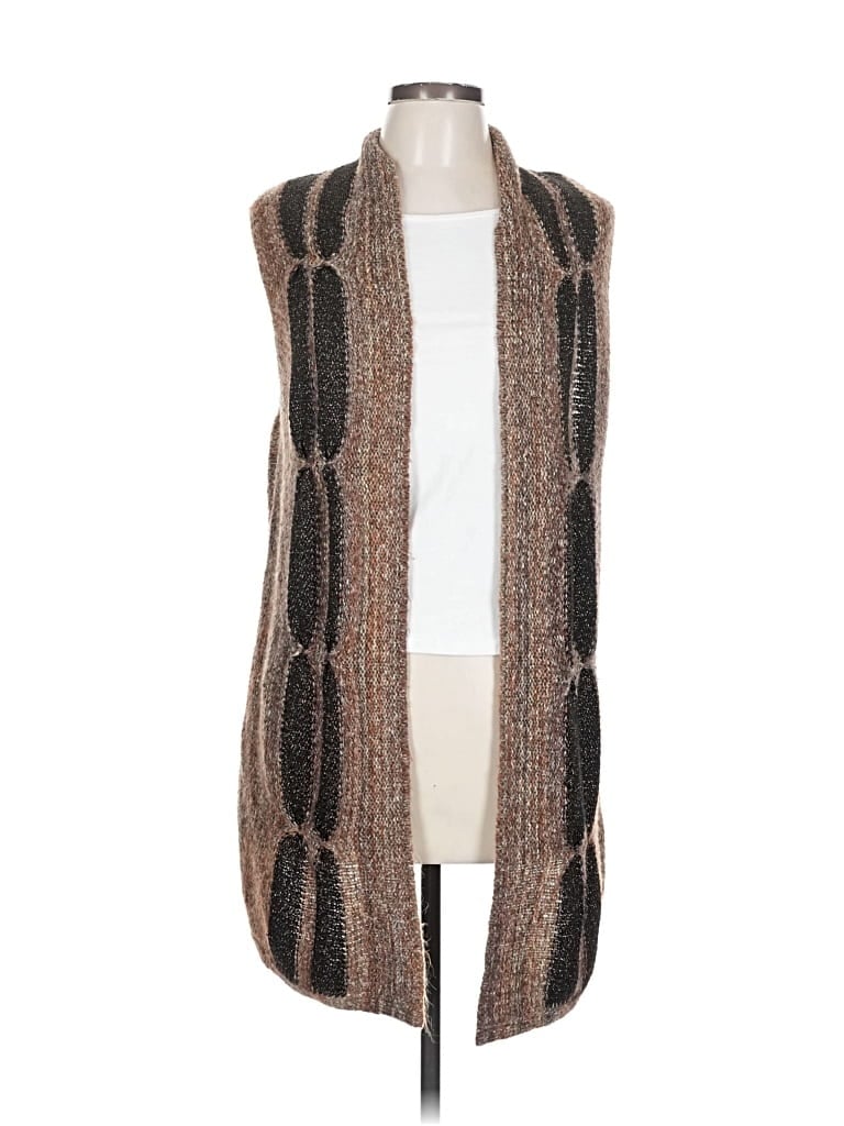 Pre-owned Chico's Kimono In Brown