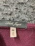 Laila Jayde Burgundy Cardigan Size M - photo 3
