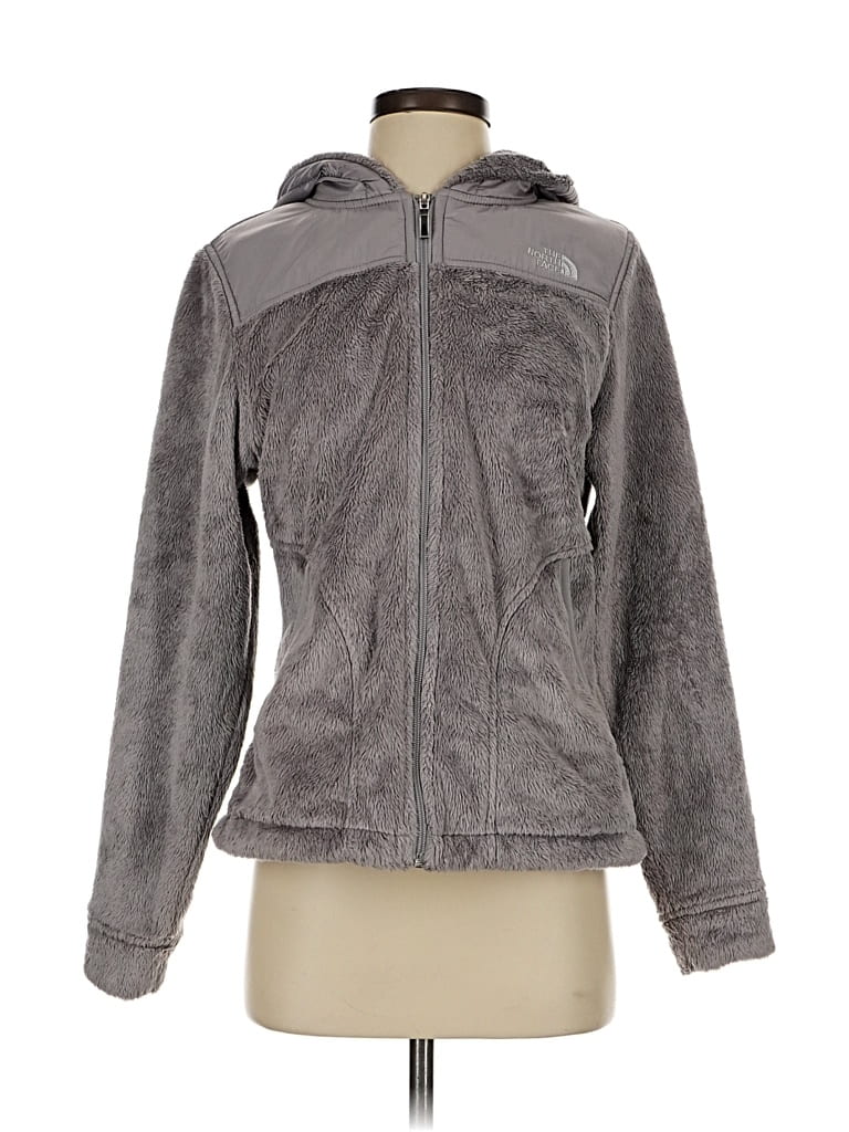Pre-owned The North Face Fleece Jacket In Gray