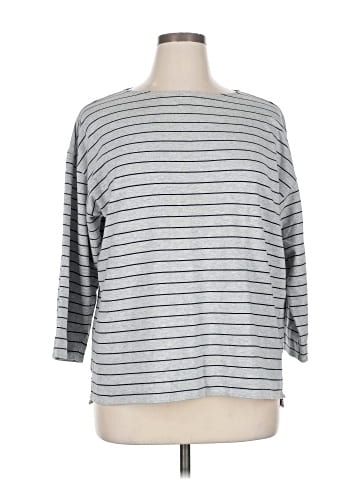 Lafayette 148 New York 3/4 Sleeve T-Shirt (view 1)