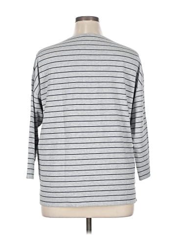 Lafayette 148 New York 3/4 Sleeve T-Shirt (view 2)