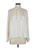 J.Crew Ivory Long Sleeve Blouse Size L - photo 1
