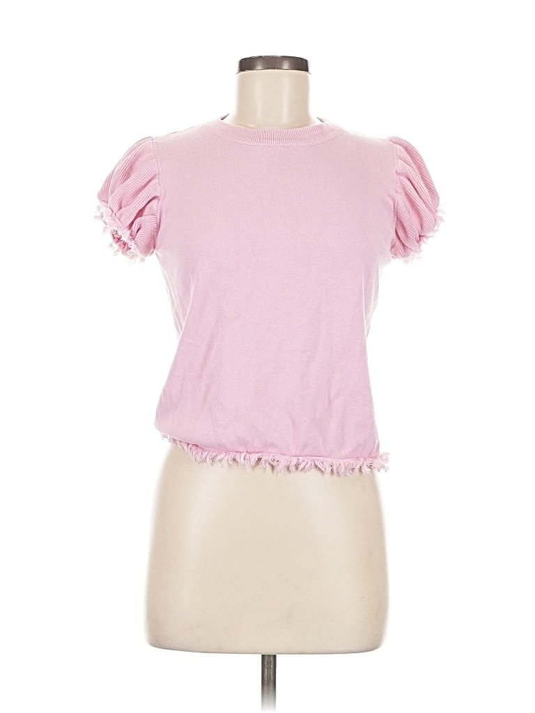 Pre-owned Thml Short Sleeve T-shirt In Pink