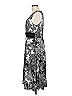 DressBarn Graphic Silver Cocktail Dress Size 12 - photo 5