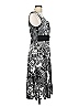 DressBarn Graphic Silver Cocktail Dress Size 12 - photo 4