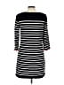 Talbots Stripes Black Casual Dress Size L - photo 2