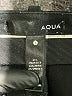 Aqua Solid Black Dress Pants Size 2 - photo 7