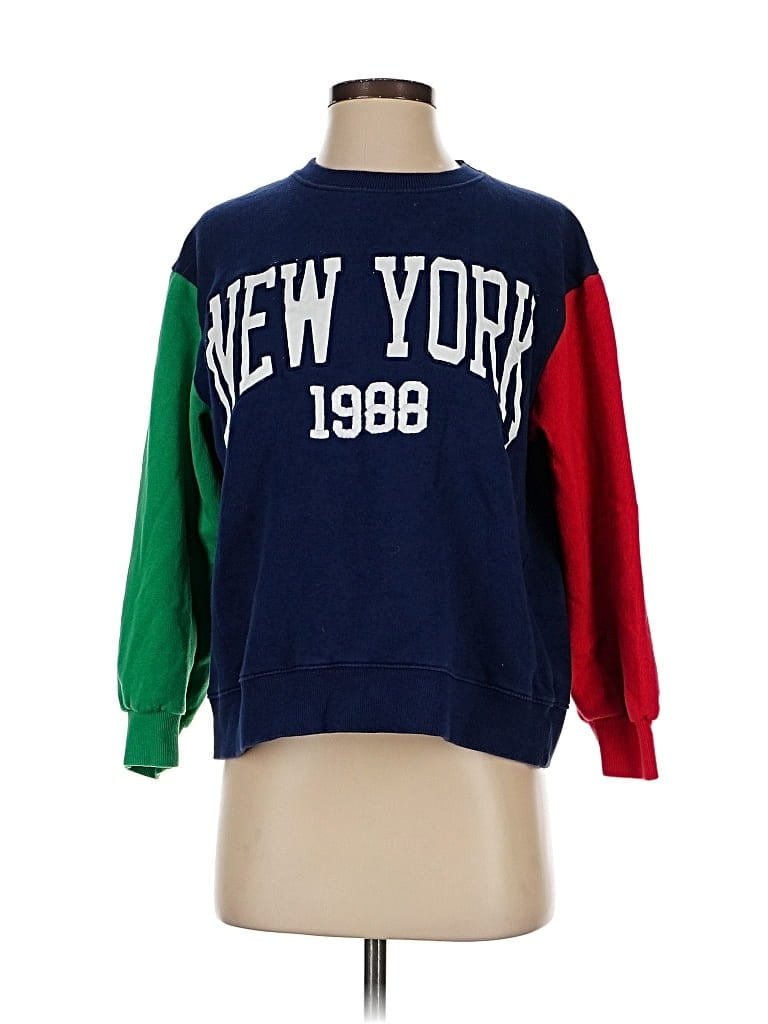 Pre-owned Zara Sweatshirt In Red