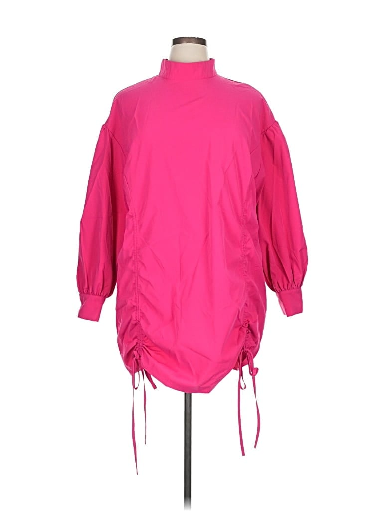 Pre-owned Shein Curve Casual Dress In Pink