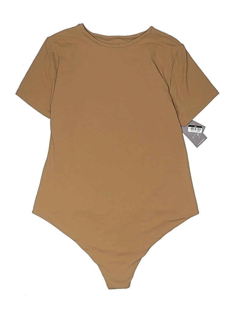 Pre-owned Auden Bodysuit In Brown
