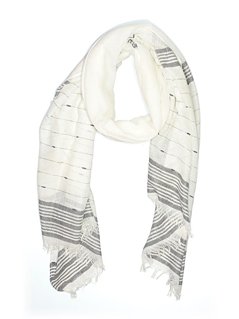 Pre-owned Unbranded Scarf In White